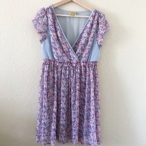 Princess Vera Wang Floral Dress
